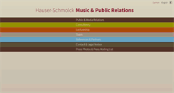 Desktop Screenshot of hauserschmolck.com